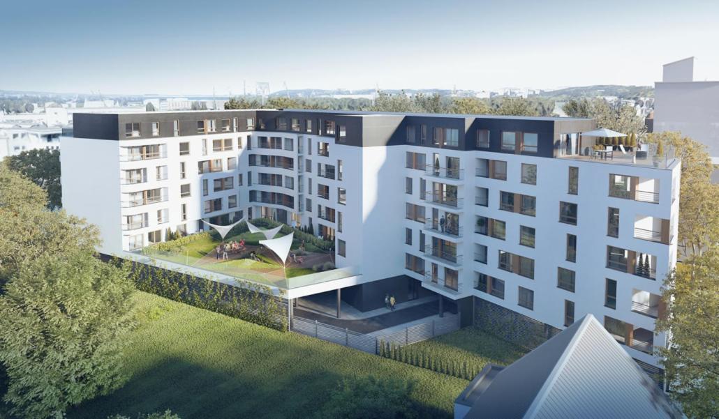 Ferienwohnung Gdynia Apartament Exterior foto